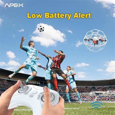 Խոզանակով ֆուտբոլային դրոն մրցումների մարզման համար