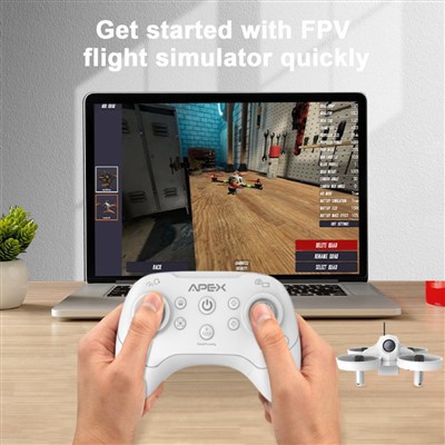 FPV դրոն՝ գլխի հետևման ռեժիմով